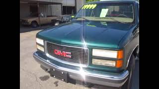 1997 GMC SIERRA SLE 3DOOR XCAB 4X4 WALKAROUND VIDEO