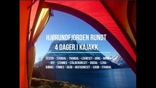 Hjørundfjorden rundt ~ 4 dagers kajakkpadletur i 2017