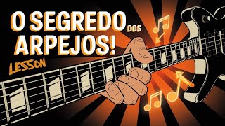 O Segredo dos Grandes Guitarristas 3 Exercícios de Arpejos que Ninguém te Ensina! 🎸🔥