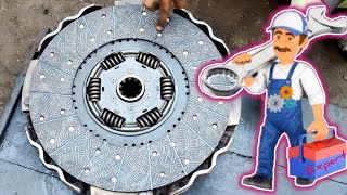 How to repair clutch plate | Amazing Restoration Old Truck Clutch Plate