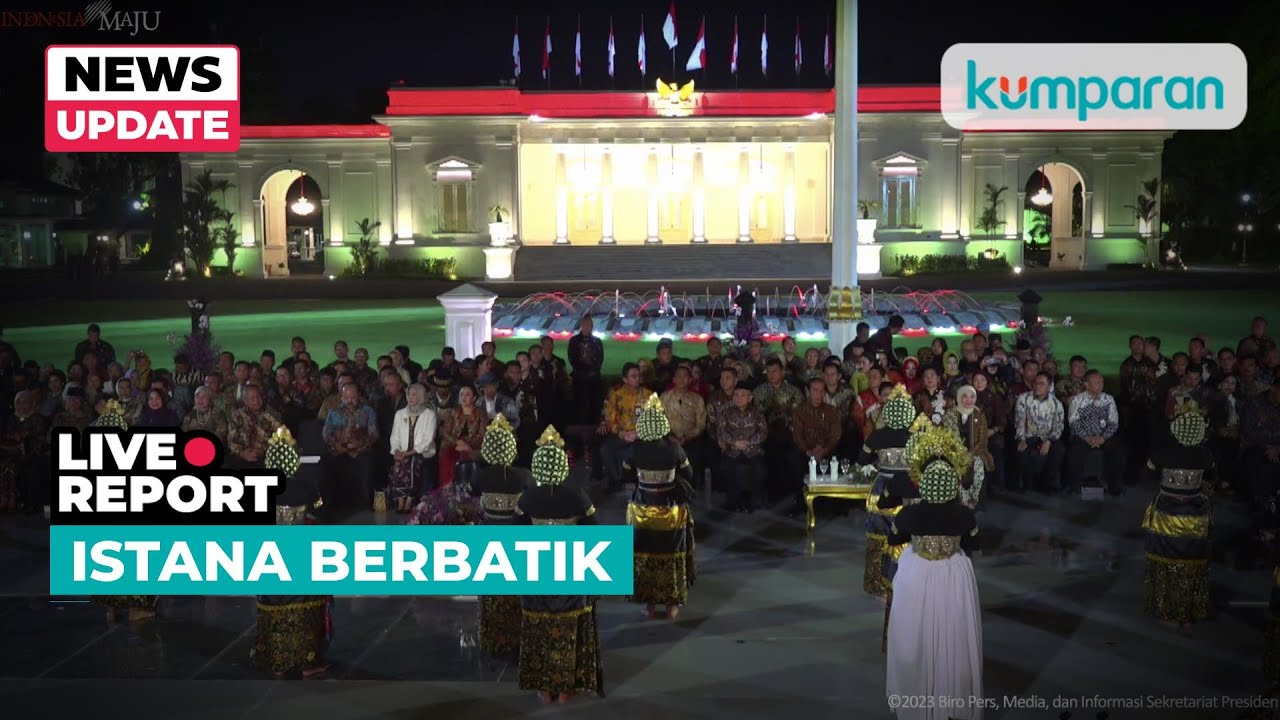 [LIVE] Presiden Jokowi Hadiri Istana Berbatik, Sambut Hari Batik ...