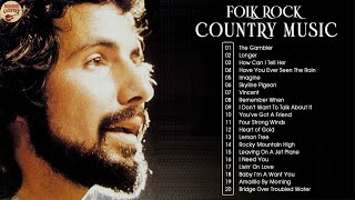 Folk Rock Country Music With Lyrics - Cat Stevens, Kenny Rogers, John Denver,... - Folk Rock Country