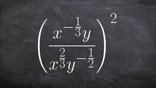 Simplifying an expression using the rules of exponents and fraction exponents