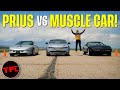 I'm Selling My Corvette If The Prius Wins... Chevy Corvette vs Trans Am vs Toyota Prius Drag Race!