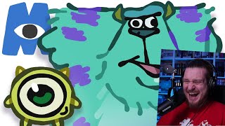 НАСТОЯЩАЯ ВЕРСИЯ КОРПОРАЦИЯ МОНСТРОВ (The Ultimate “Monsters Inc” Recap Cartoon) | РЕАКЦИЯ