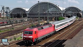 Dresden Hbf [#12] 🔹 Die Baureihe 120: Fernverkehr (IC, EC), Systemtechnik \u0026 BahnLogistik24 Güterzüge