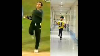 Shoaib Akhtar Bowling Copy 😎🔥 || #shorts #cricket #youtubeshorts #viral