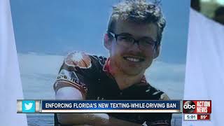 Gov. DeSantis signs bill banning texting and driving in Florida