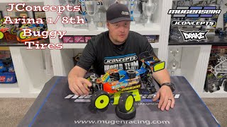 JConcepts Arina 1/8th Buggy Tires