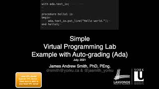 VPL and ADA auto-grading example
