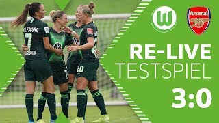 VfL Wolfsburg - Arsenal W.F.C. 3:0 | Volle Länge | Testspiel