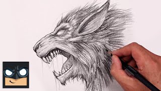 How to Draw a Werewolf | Werewolf by Night | Sketch Tutorial