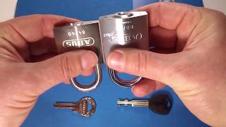 Comparaison entre le cadenas ABUS 84IB/40  et le cadenas ABUS 88/40