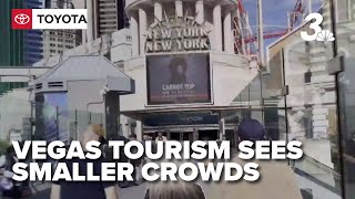 Las Vegas sees thinner crowds as September visitor numbers drop nearly 9%
