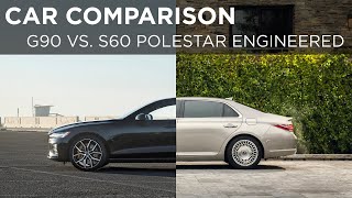 2020 Genesis G90 vs. Volvo S60 Polestar Engineered | Car Comparison | Driving.ca