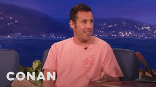 Adam Sandler's SNL Meals With Chris Farley & Michael Keaton | CONAN on TBS