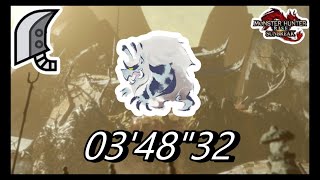 【MHRiseSB】高難度：雪鬼獣とカーニバル！ ゴシャハギ 大剣ソロ 03’48”32/Advanced: Carnival Carnage Goss harag Greatsword solo