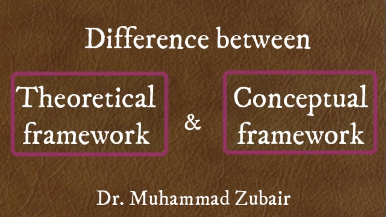 Difference Between Theoretical Framework And Conceptual Framework - YouTube