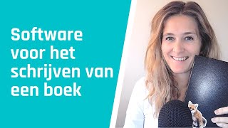 Software voor het schrijven van een boek