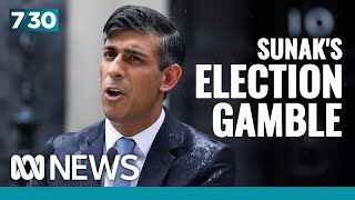 Rishi Sunak takes a huge political gamble by calling an early election | 7.30