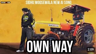 Own Way - Sidhu Moose Wala (Official Video) New Punjabi Song 2023 | LatestPunjabi Song