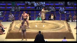 Fujinoumi vs Daichi Day 4 Sumo Nagoya Basho July 2014