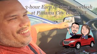 3 hour Earn By Time Doordash at Panama City Beach, FL.