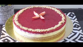 HARİKA TADIYLA FRAMBUAZLI CHEESECAKE