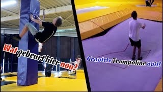 GROOTSTE TRAMPOLINE OOIT! | Team Tantum