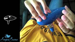 Ocarina Tutorial: How to play the Basic Scale (10 and 12 Hole)