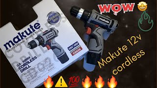 Cordless Drill 12v Makute - Battery Drill Makute