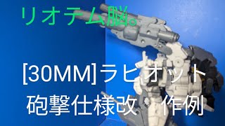 [30MM]ラビオット砲撃仕様改　作例解説