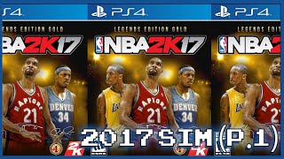 NBA 2K 1997-2020s Sim (2017 P.1)