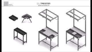 Treston Moduline modulair assemblage systeem - Sovella Nederland