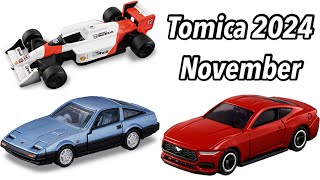 Tomica Regular \u0026 Premium—2024 November