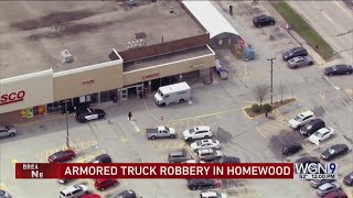 FBI: Armored truck robbed in Homewood; bank robbed on North Side