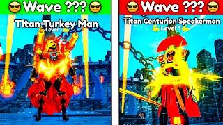 😳TITAN TURKEY MAN vs TITAN CENTURION SPEAKERMAN😳 in ENDLESS MODE 🔥 - Toilet Tower Defense