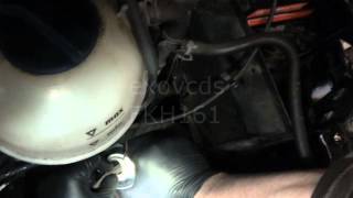 VW T4: Eurovan 2.4L Diesel Fuel Pump Priming