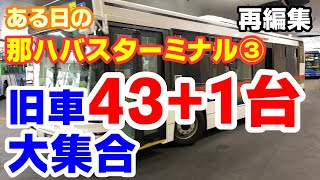 厳選43＋1台　旧車大集合！那覇バスターミナル③旧車路線バス43+1台大集合!! Naha Bus Terminal in Okinawa