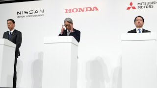 Nissan, Honda announce plans to merge, creating world's No. 3 automaker