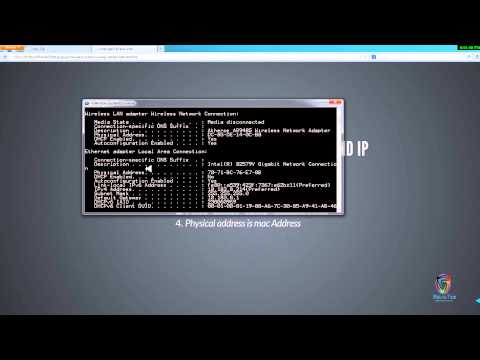 Как найти MAC-адрес и IP-адрес