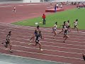 全日本マスターズ陸上　岡山大会　100m　m35 2組