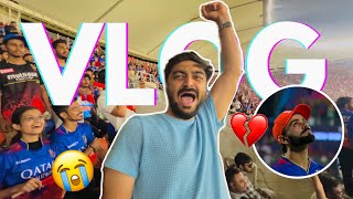 લાખો લોકોના દિલ તૂટ્યા છે!💔 RCB vs RR | Narendra Modi Stadium- VLOG 221