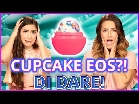 DIY CUPCAKE EOS?! Di-Dare w/ Cassie Diamond & Adrienne Finch