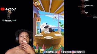 IShowSpeed Plays My Talking Hank (Deleted Stream)