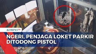 Tak Terima Diminta Bayar Parkir, Pegawai Pelabuhan Todong Pistol Penjaga Loket Parkir