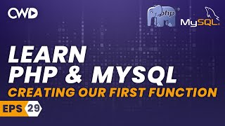 Creating Our First Function | PHP for beginners | Learn PHP | PHP Programming | Learn PHP in 2020