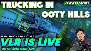 🔴 OOTY HILLS LA TRUCKERS RIDE  | KIRKENES WITH LOGITECH G29 | ETS2 | VLR IS LIVE | TAMIL GAMEPLAY