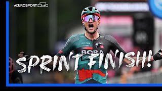 Giro D'Italia Stage 14 Highlights! | Denz Takes Win With Powerful Sprint Finish! | Eurosport