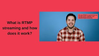 What is RTMP streaming and how does it work?